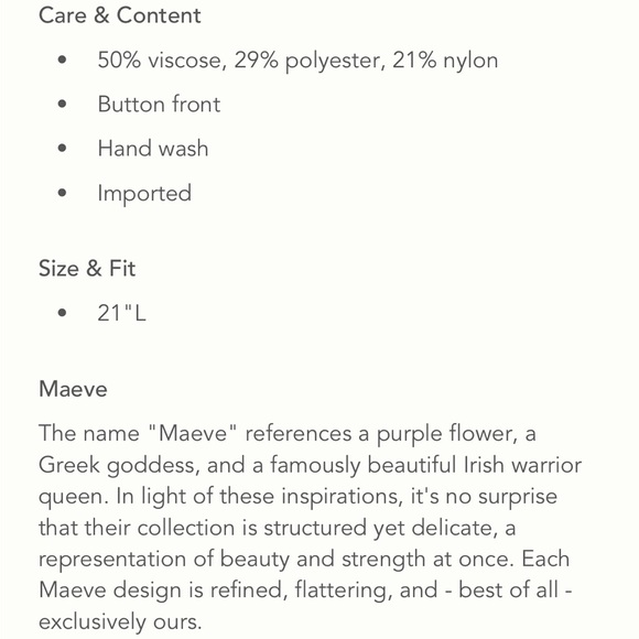 NWT Anthropologie Maeve V-Neck  Hearts Print Cardigan Sweater - Picture 13 of 13